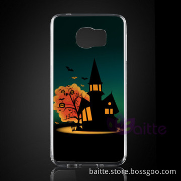 Mobile phone case with halloween decoration TPU case with halloween design